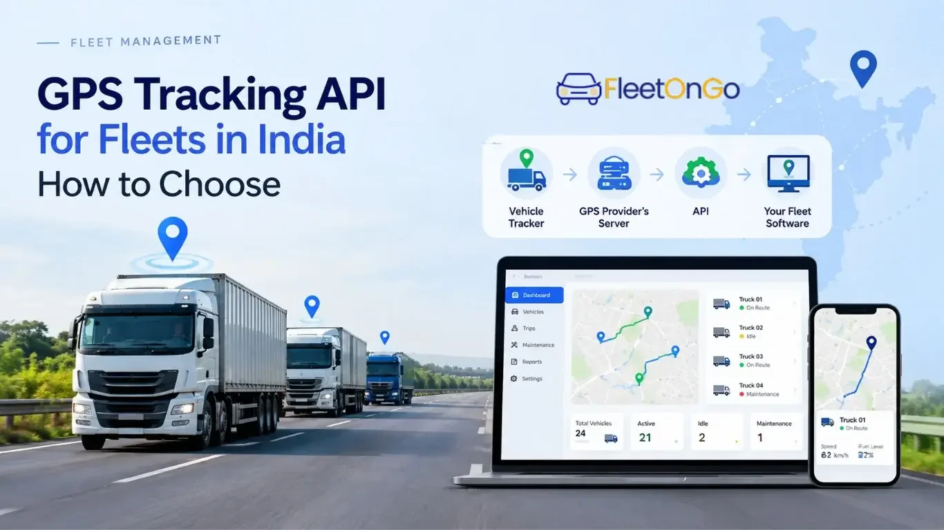 GPS Tracking API for Fleets in India : How to Choose